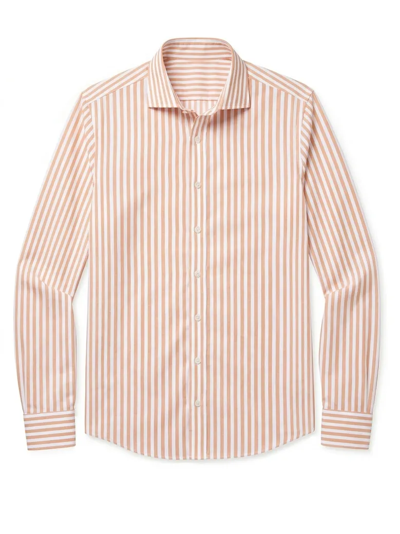 Camisa de popelina blanca lisa de fácil planchado