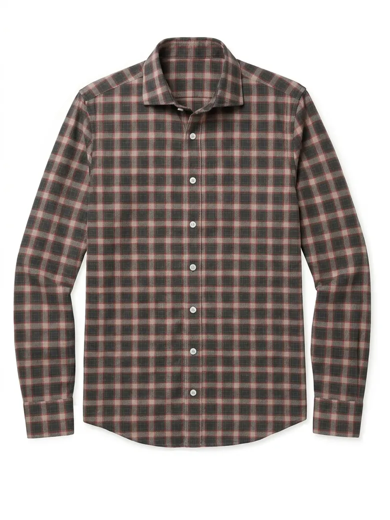 Camisa de popelina blanca lisa de fácil planchado