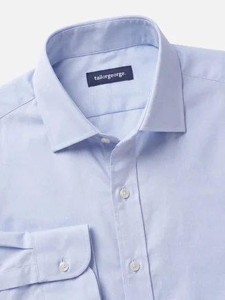 Camisa pinpoint fácil de planchar