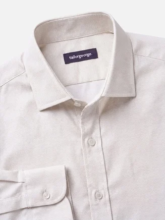 Camisa twill fácil de planchar