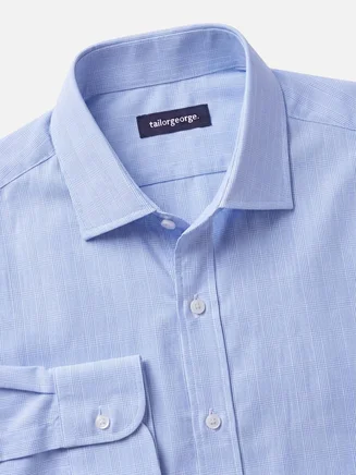 Camisa de popelina fácil de planchar
