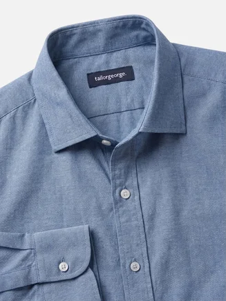 Camisa de chambray