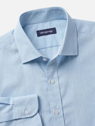Camisa fil-à-fil fácil de planchar