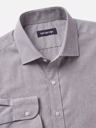 Camisa fil-à-fil fácil de planchar