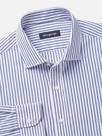 Camisa de popelina fácil de planchar