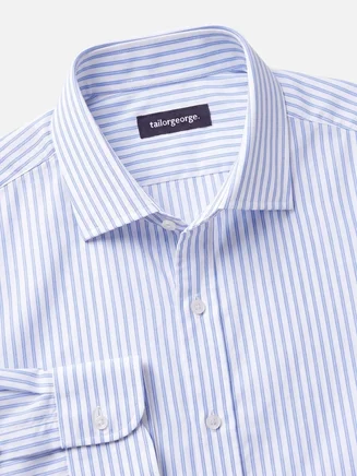 Camisa de popelina fácil de planchar