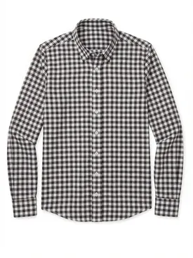 Camisa Franela de cuadros marrón