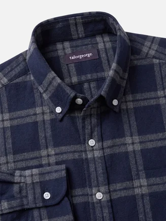 Camisa de franela gruesa