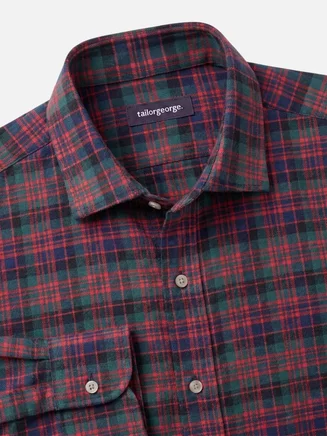 Camisa de franela gruesa