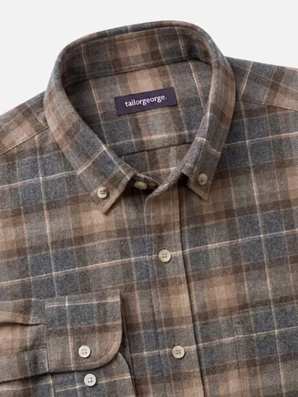 Camisa de franela gruesa