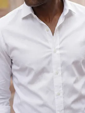 Camisa de lino grueso y resistente