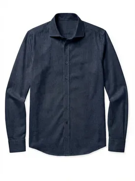 Camisa de lino grueso y resistente
