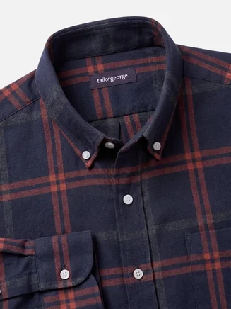 Camisa de franela ligera y suave