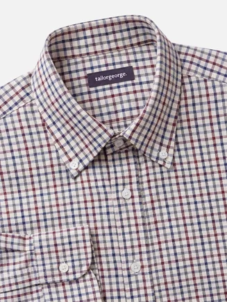Camisa Tattersall
