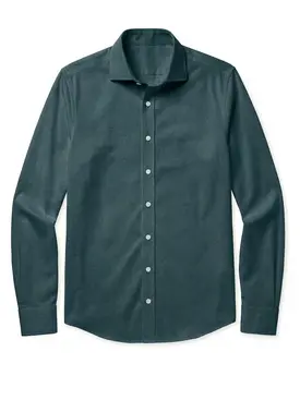 Camisa de lino grueso y resistente