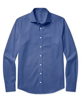 Camisa de lino grueso y resistente