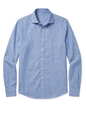 Camisa de lino grueso y resistente