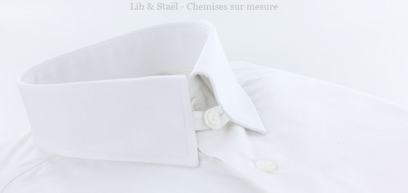 Camisa de popelina blanca lisa de fácil planchado
