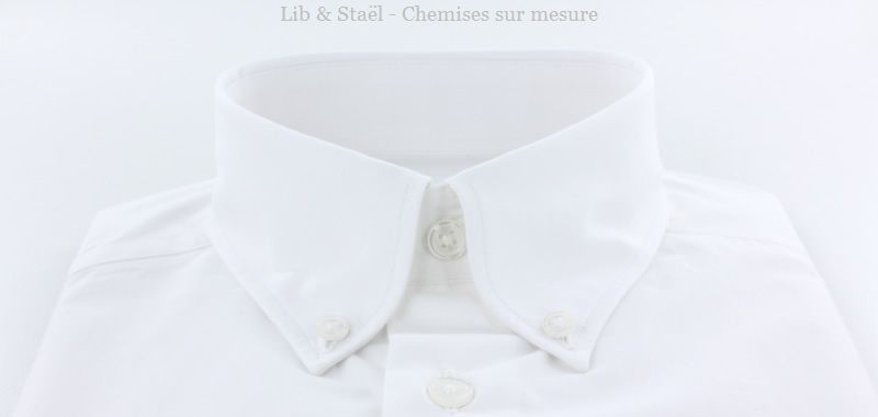 Camisa de popelina blanca lisa de fácil planchado