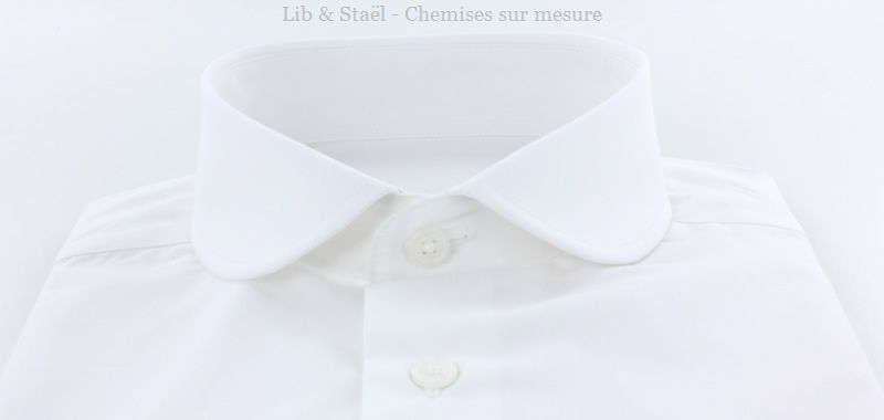 Camisa de popelina blanca lisa de fácil planchado