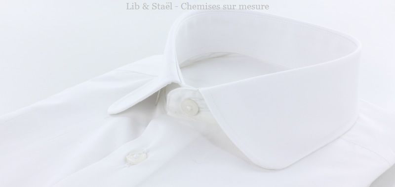 Camisa de popelina blanca lisa de fácil planchado