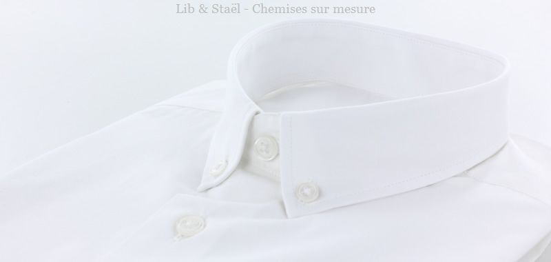 Camisa de popelina blanca lisa de fácil planchado