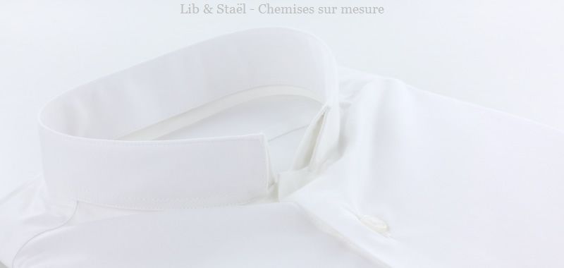 Camisa de popelina blanca lisa de fácil planchado